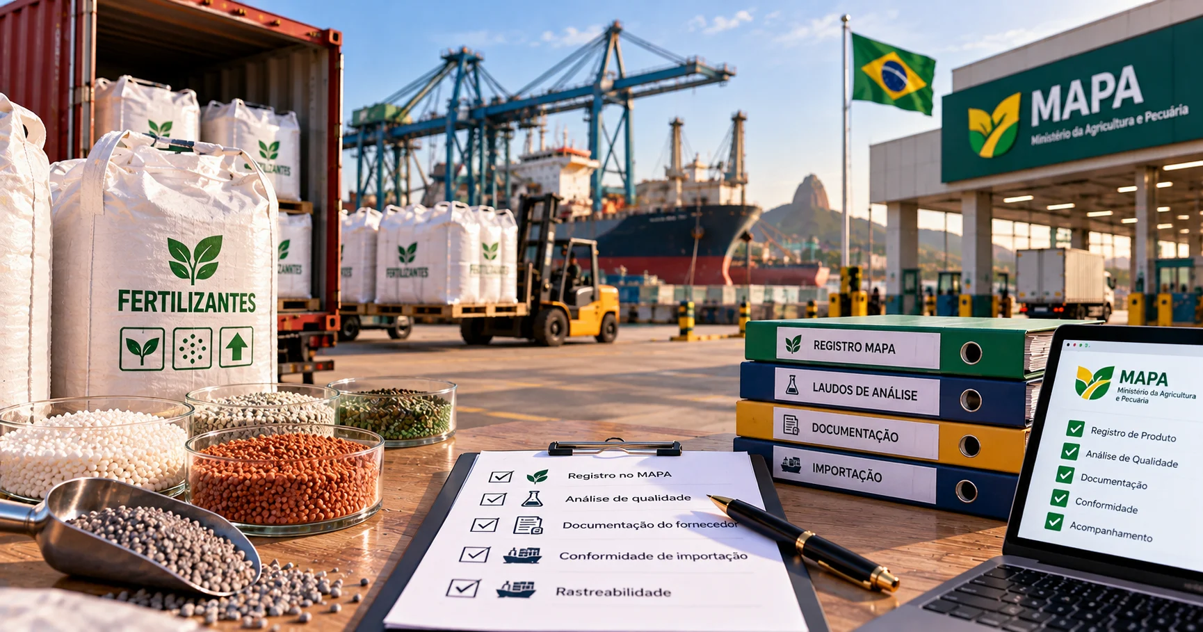 Importar fertilizantes para o Brasil: exigências do MAPA e qualidade do fornecedor