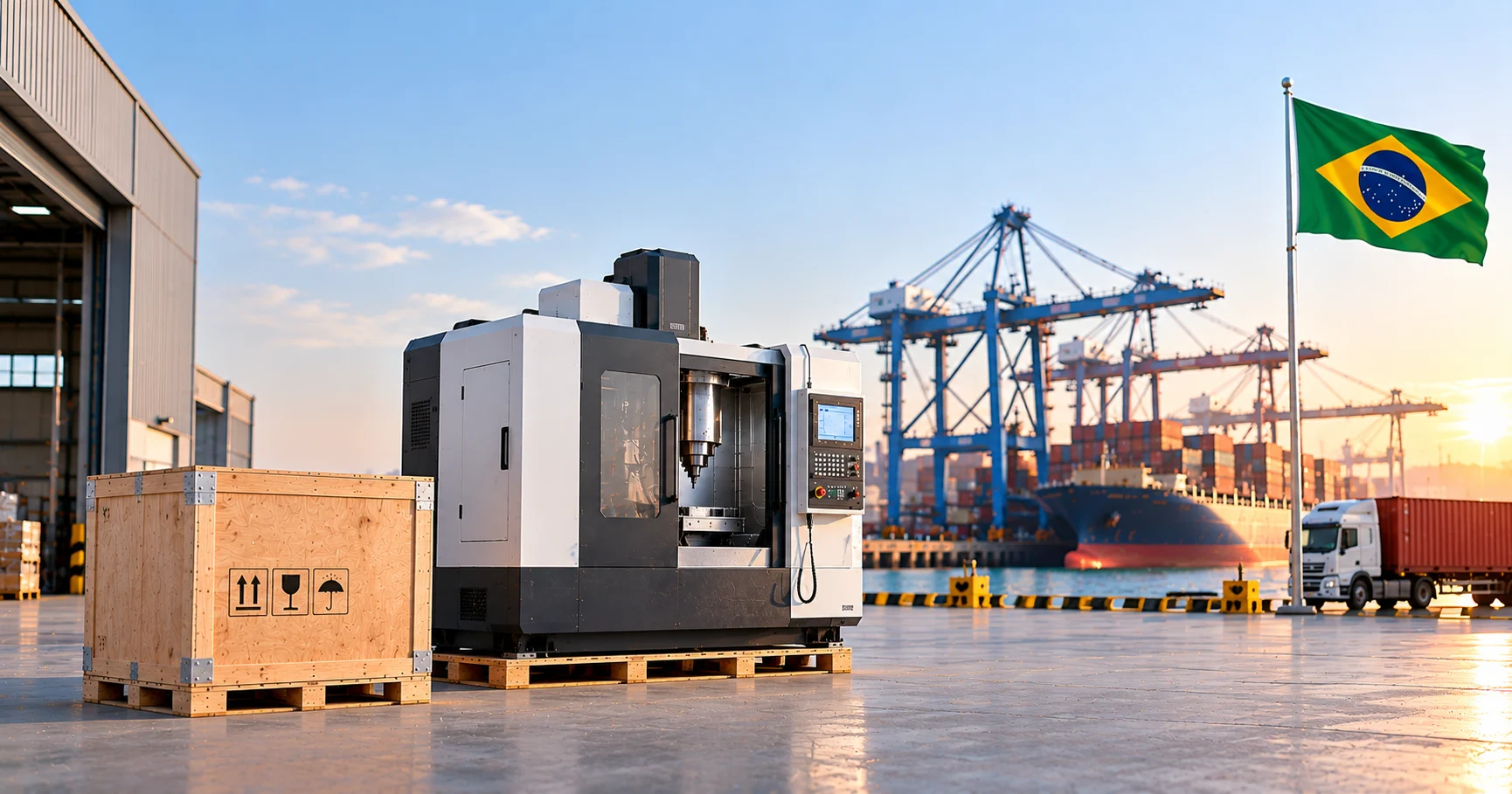 Importar máquinas industriais da China: como comparar fornecedores e custos