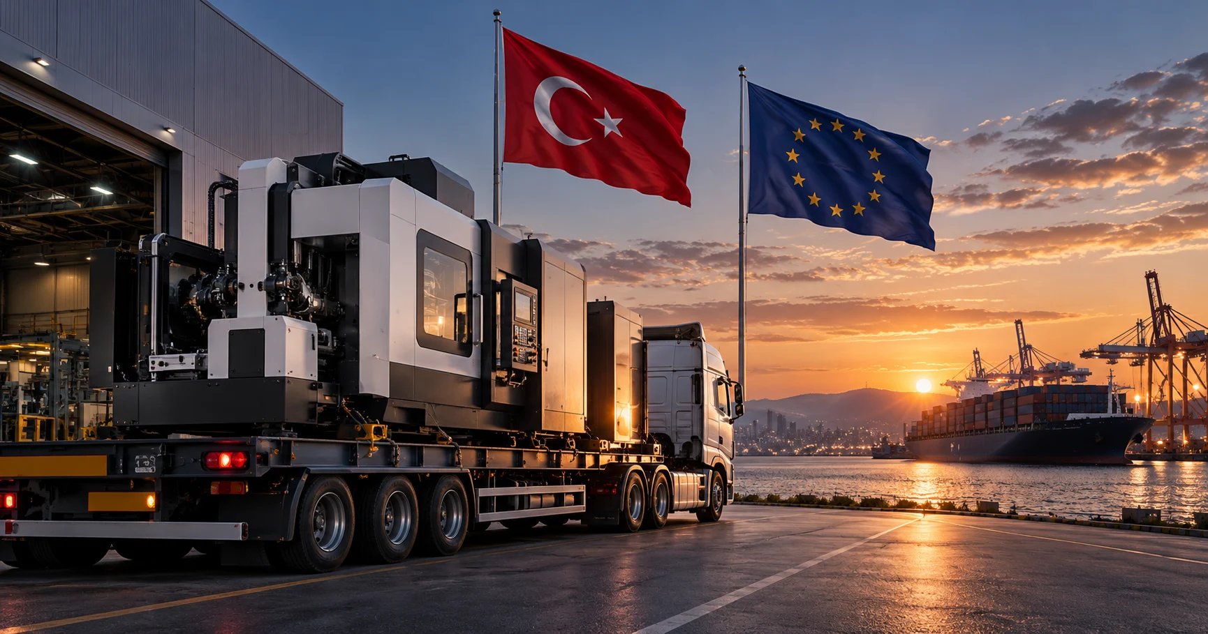 Türkiye'den AB'ye makine ihracatı: CE uygunluğu, teknik dosya ve alıcı belgeleri